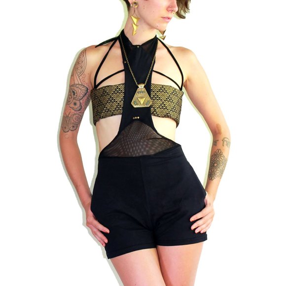 Short Romper, Playsuits - Picture 1 of 6